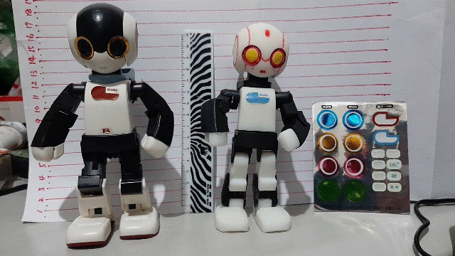 ROBI_可以動的ROBI_05_[可以動的ROBI列印3D以200%輸出]組合後比[Robi_2足步行組立式17公分高]大約矮一公分